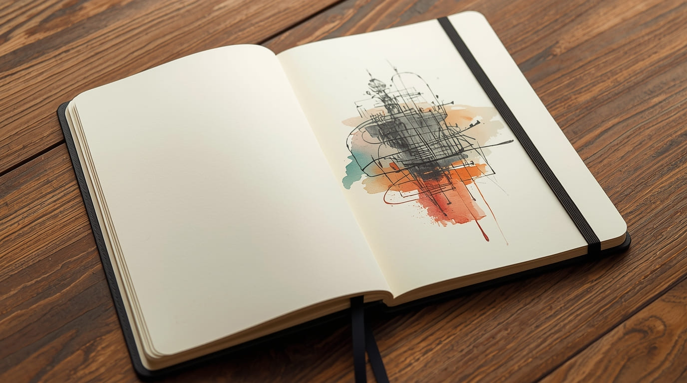 Moleskine Art Collection Sketchbook hos Spyxiuchitia