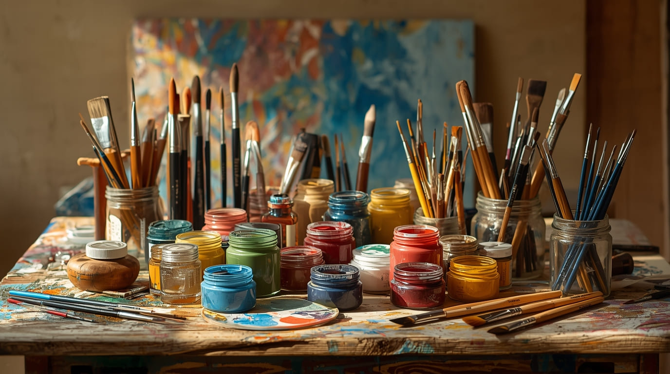 Färger och Penslar från Spyxiuchitia